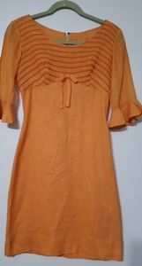 👀Vintage👀 60s Marigold dress 7